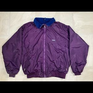 Purple Patagonia Full Zip Jacket Extra Large